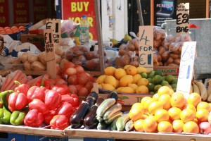 Picture of an outdoor street market