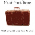 Top must pack travel items