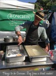 Buying donuts from a street vendor in Ireland