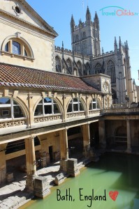 Pool of water under a cathedral 