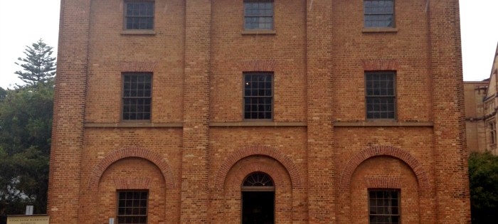 Hyde Park Barracks in Sydney, Australia