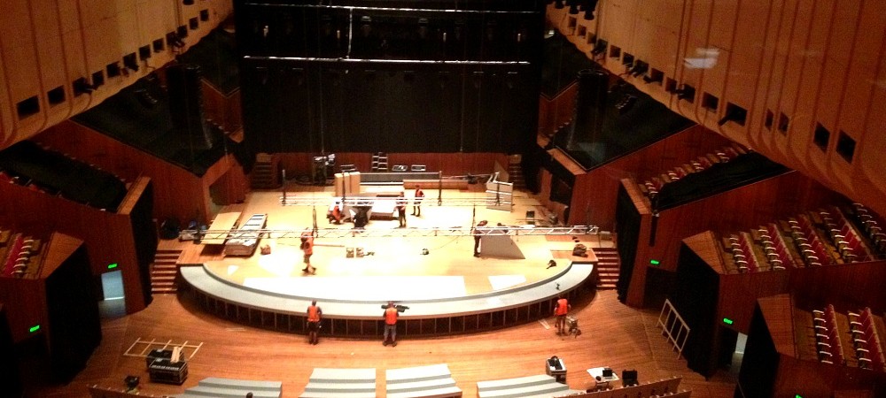 Opera House performance area in Sydney, Australia