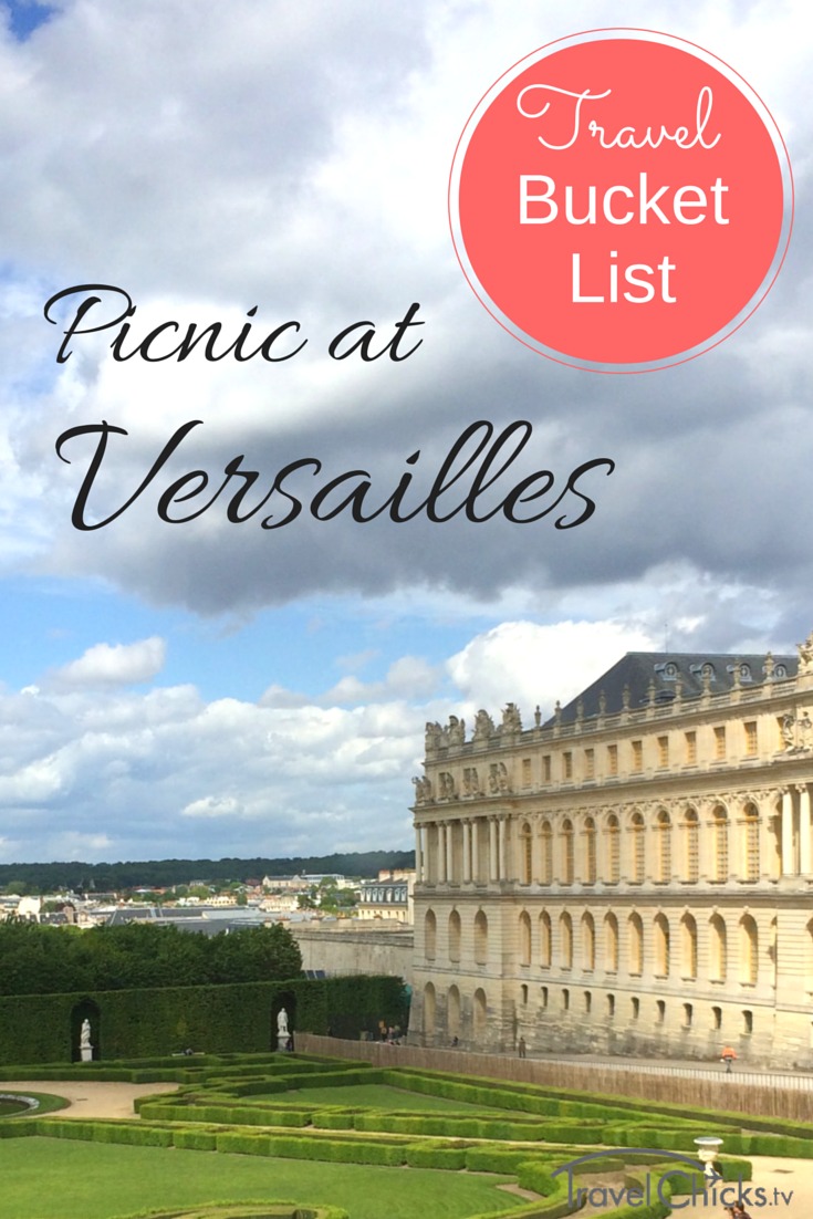 Picnic at Versailles in France