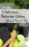 5 Peruvian dishes you must try