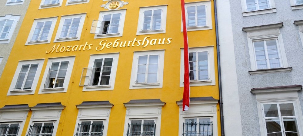 Home of Mozart in Salzburg