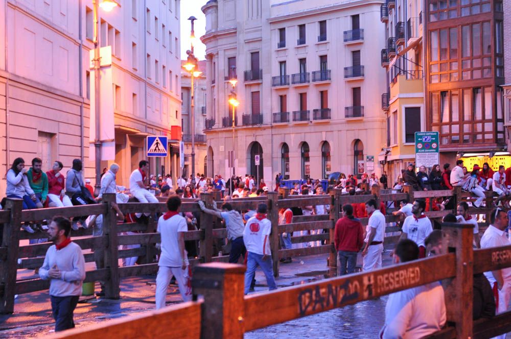 Pamplona running of the bulls