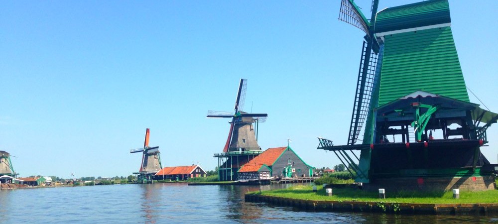 Windmills in Zaanse Schans