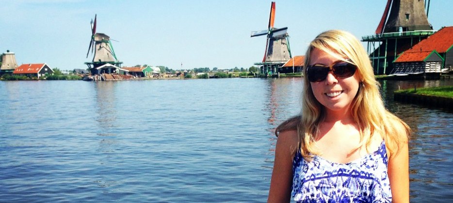 The windmills at Zaanse Schans